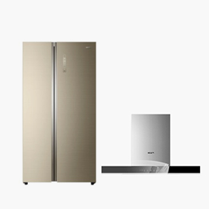 （对开门冰箱+油烟机）不拆机清洗